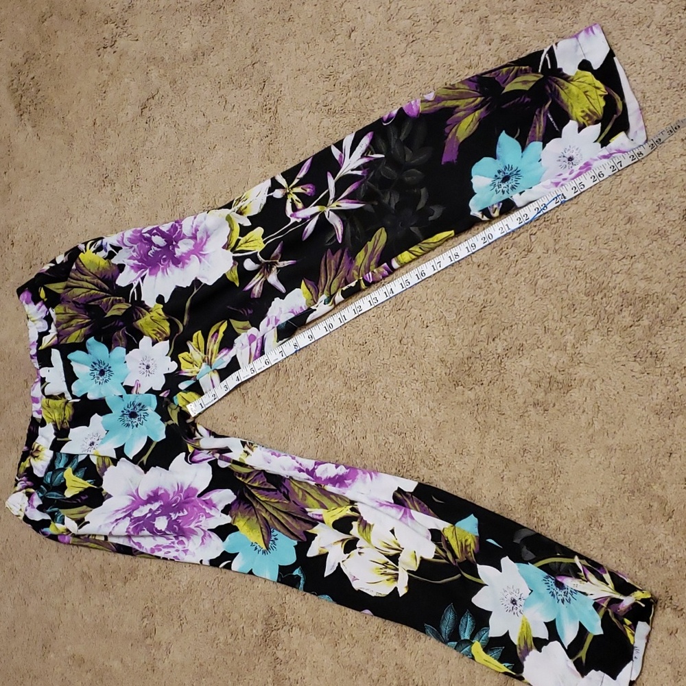 Floral trousers